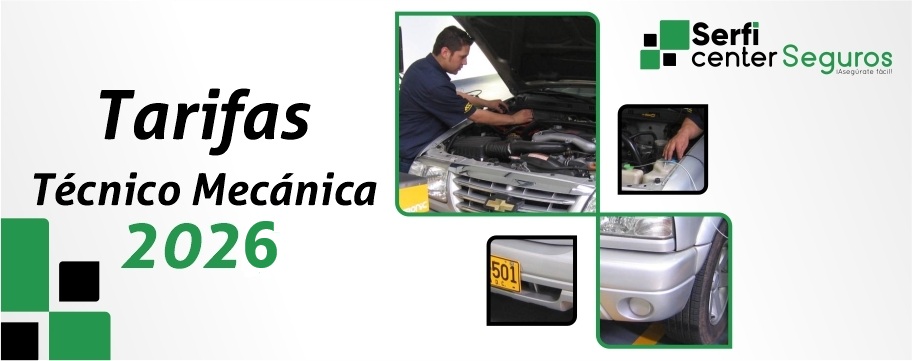 tarifas tecnico mecanica año 2026 medellin cali bogota ibague barranquilla